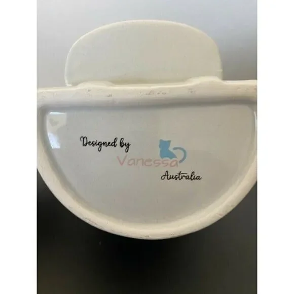 Zodiac Rabbit Mug Designed By Vanessa small chip on ear - Picture 2 of 4